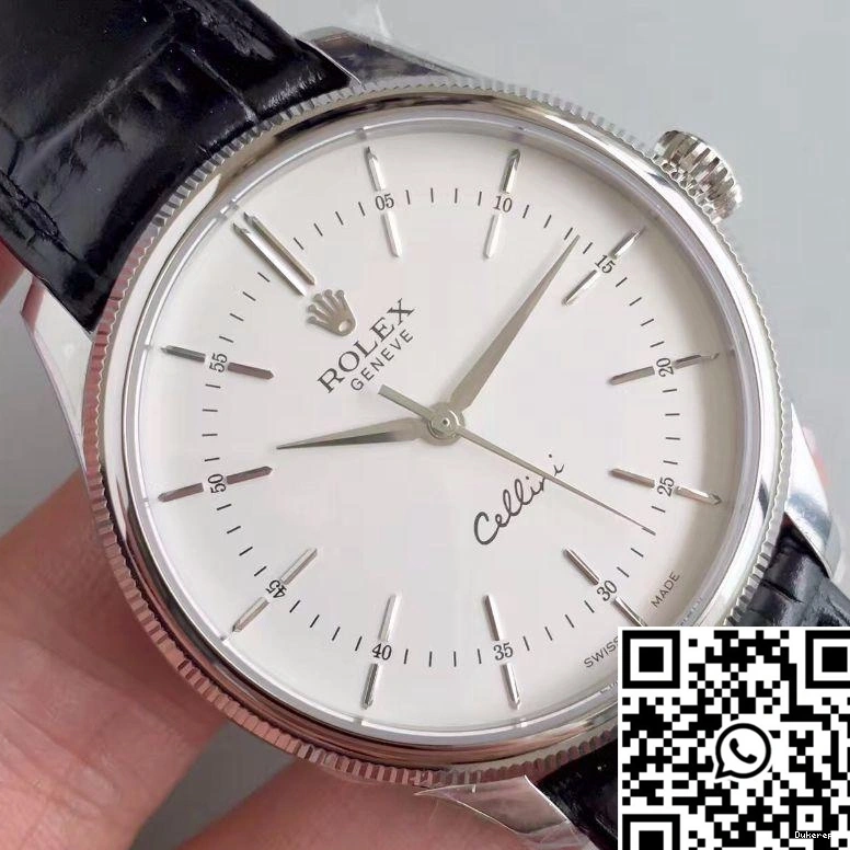 MKS 50509 Factory Dial V4 Rolex White Cellini 0209